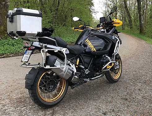 BMW R1250 GS Adventure stulen i Harplinge utanför Halmstad